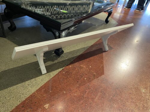 47.25" Wide White Shelf with Bracket