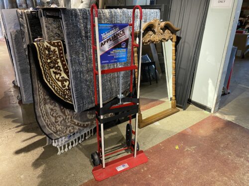 NEW! MILWAUKEE Red Steel Appliance Hand Truck