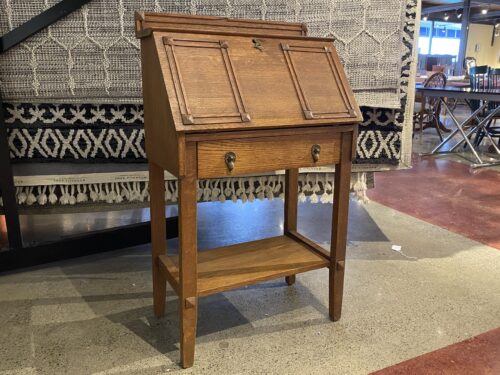 Stout Vintage Secretary Desk w/ Original Locking Hardware