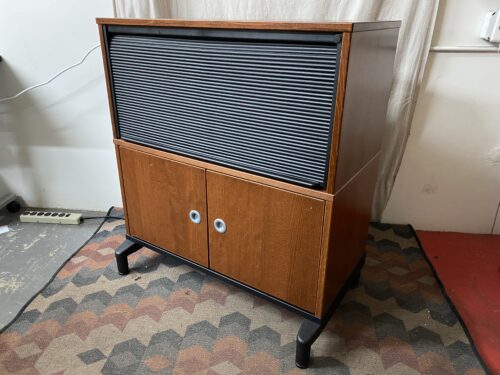 IKEA Effektiv Light Brown Cabinet w/ Roll Top