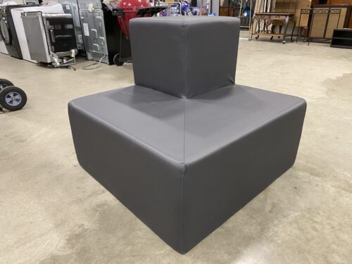 GUNLOCKE COMPANY Modern Lime Green and Dark Grey 2 Step Seating Module