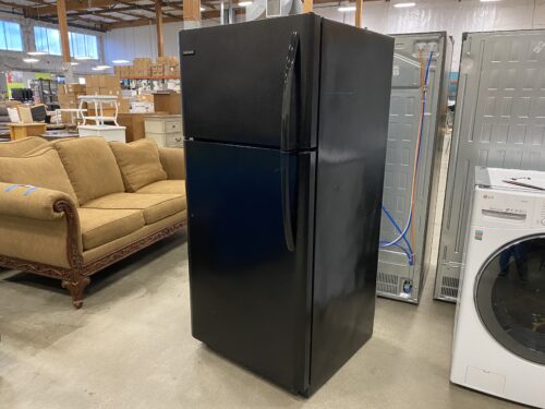 FRIGIDAIRE Black Top Freezer Refrigerator  Model #FFTR1821TB0