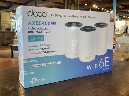 NEW! DECO Tri-Band Mesh Wi-Fi 6E System