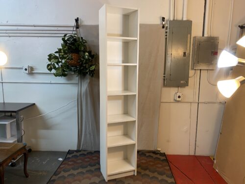 IKEA White Billy 6-Shelf Bookcase