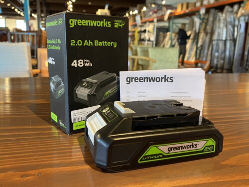 NEW! GREENWORKS 24V 2Ah Battery Model #LB24A020