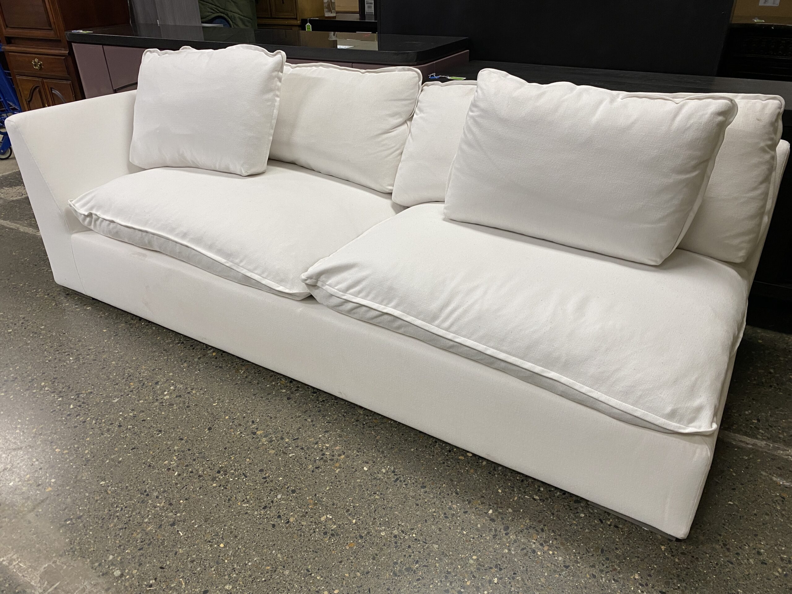 RESTORATION HARDWARE Modena Taper Arm Left Arm Sofa Sectional