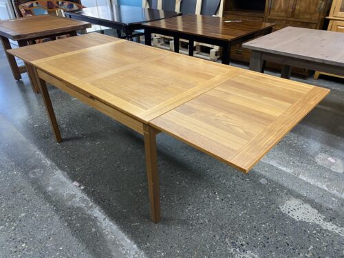 Light Brown Draw Leaf Dining Table