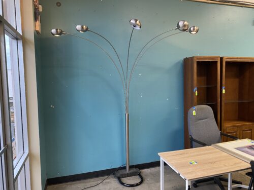 Vintage 5 Swing Arm Extra Tall Floor Lamp
