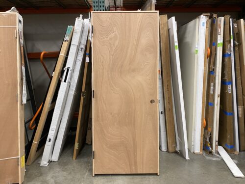 NEW! RELIABILT Hollow Core 32" Lauan Flush Right Hand Swing Pre Hung Door