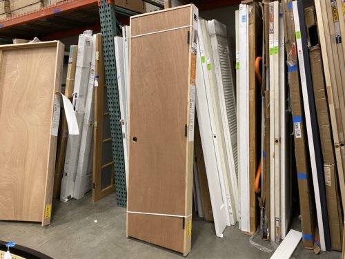 NEW! RELIABILT Hollow Core 24" Lauan Flush Left Hand Swing Pre Hung Door