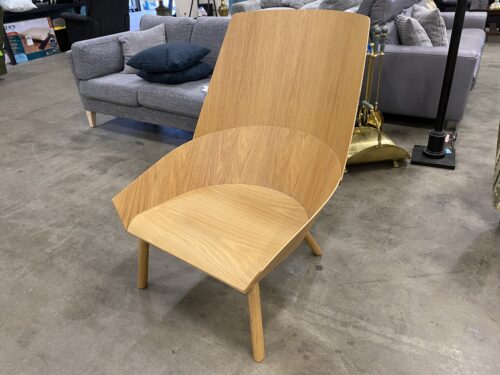 STILLFRIED DESIGN ECO3 Eugene Modern Oversized Deep Seat Oak Lounge Chair