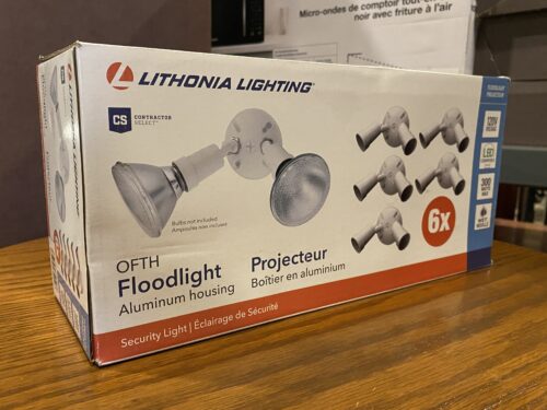 NEW! LITHONIA LIGHTING 6-Pack OFTH Flood Light