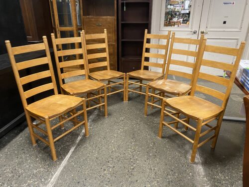 BORKHOLDER Amish Crafted Solid Wood Dining Chairs (Set of 6)