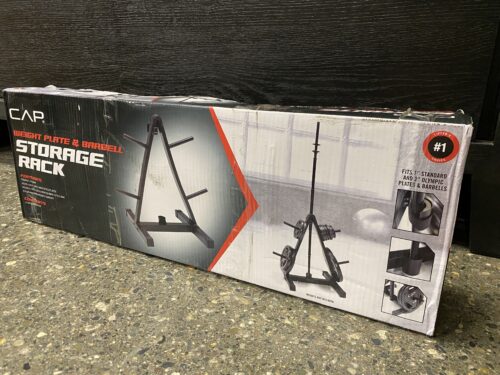 NEW! CAP Weight Plate & Barbell Storage Rack