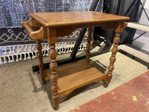 Vintage Bobbin Style Serving Cart