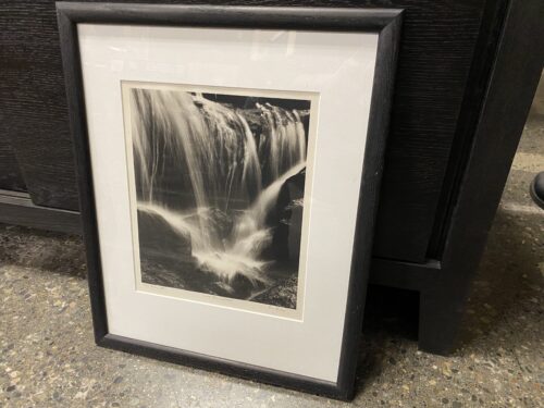 "Wind River Waterfall" Signed Platinum Print by Bill Kennedy