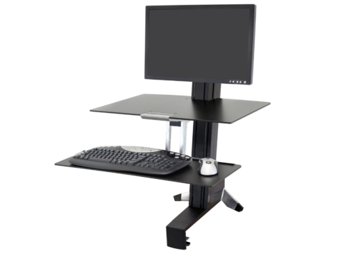 NEW! ERGOTRON Workfit-S HD Single Monitor Standing Desk Converter