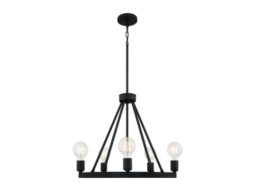 NEW! QUOIZEL Pendle Brook 5-Light Chandelier