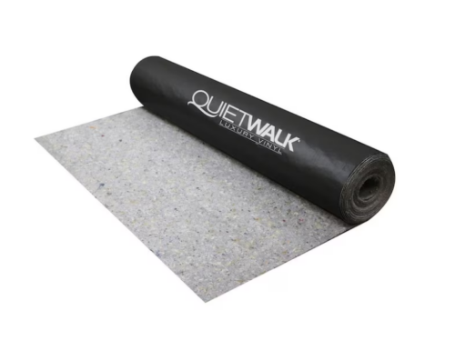 NEW! QUIETWALK Multi-Purpose Underlayment w/ Moisture Protection, 50 Sq. Ft.