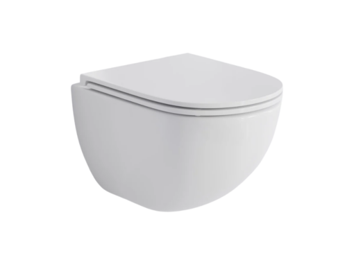 SWISS MADISON St. Tropez Round Wall-Hung Toilet Bowl