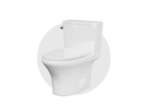 White Ceramic 2 Piece Toilet  Model #HT-140-N