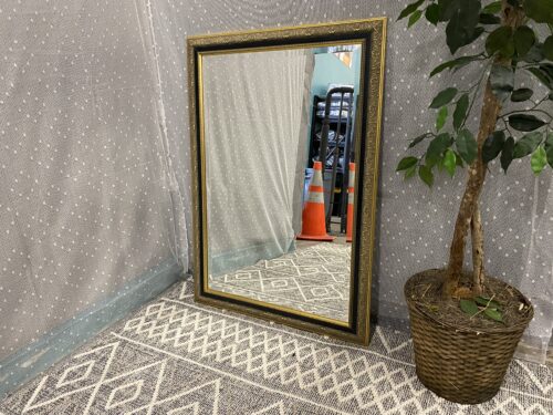 Vintage Ornate Golden Framed Large Wall Mirror