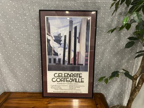 Framed Art Deco Style Art Print