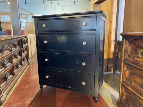 PIER 1 Black Traditional Highboy Dresser