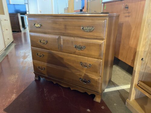 Traditional Solid Maple Three Drawer Dresser