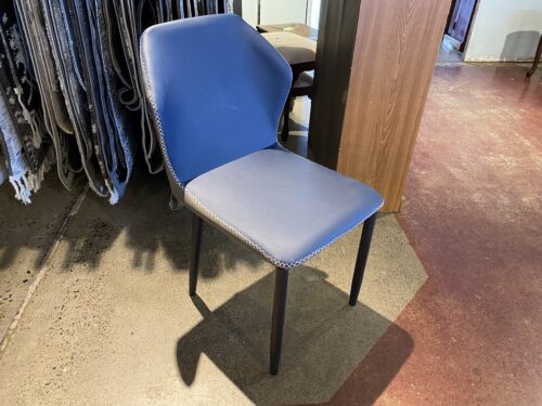 Blue and Grey Modern Dining Chair