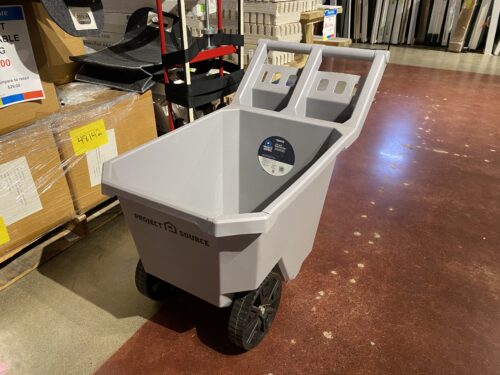 PROJECT SOURCE 4.5 cu ft Poly Yard Cart