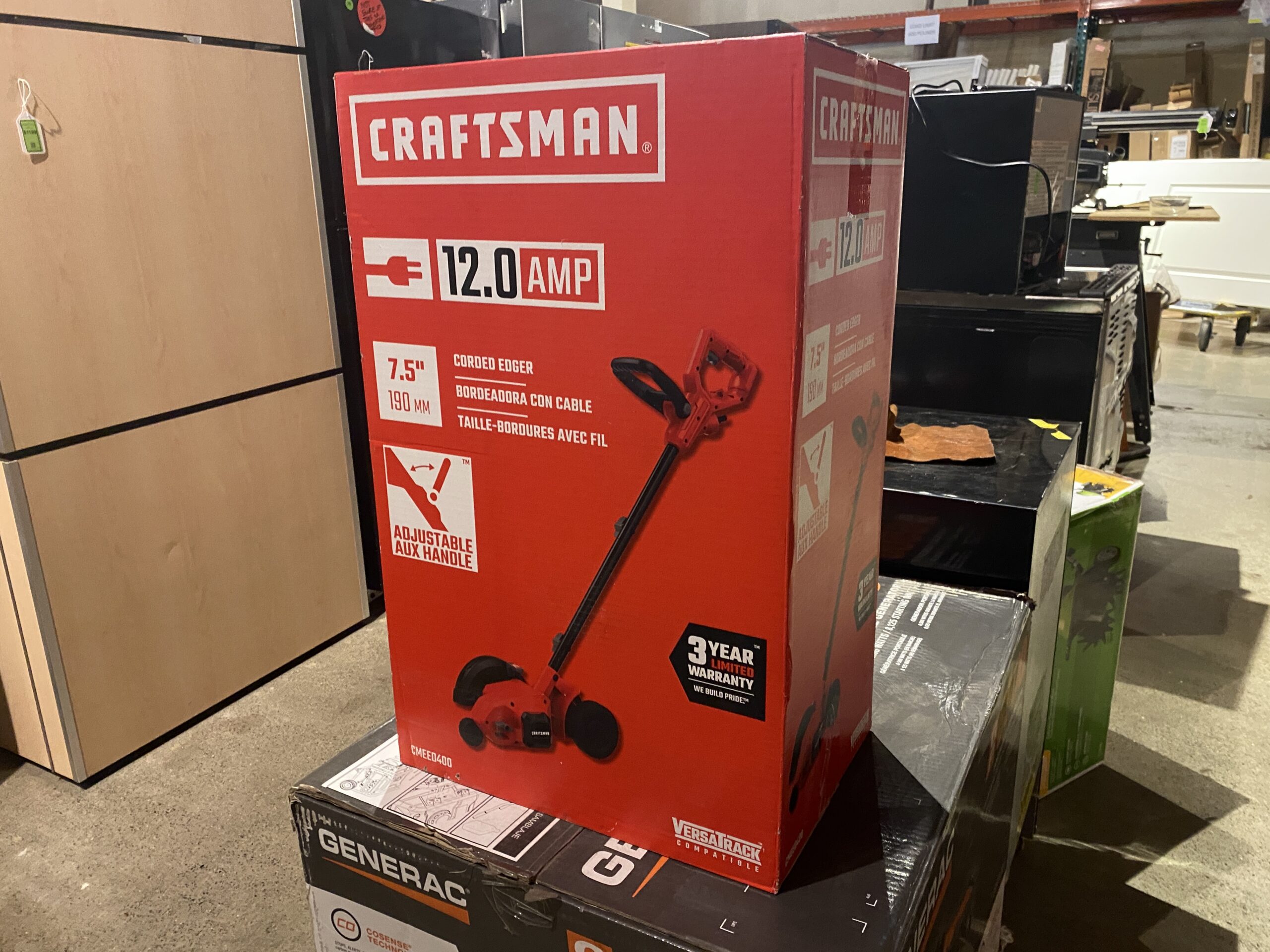 NEW! CRAFTSMAN 12.0 Amp Corded Edger