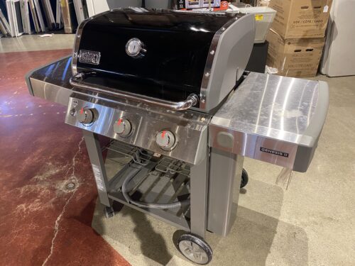 WEBER Genesis 3 Burner Propane Gas Grill In Black  Model #61010108M