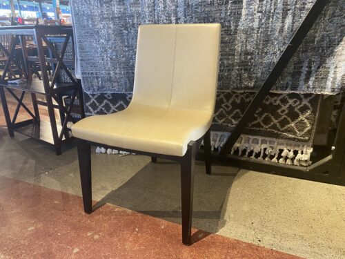 Modern Dining Chair With Tapered Legs
