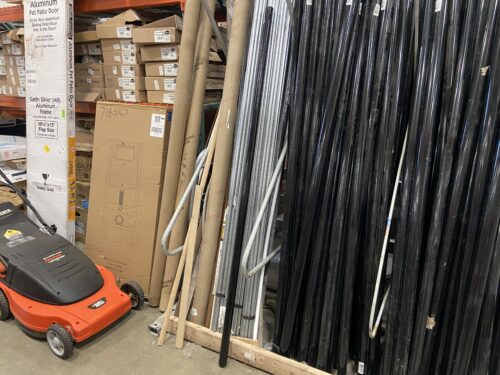 WHEATLAND Standard Black 1.66"x72" Steel Pipe