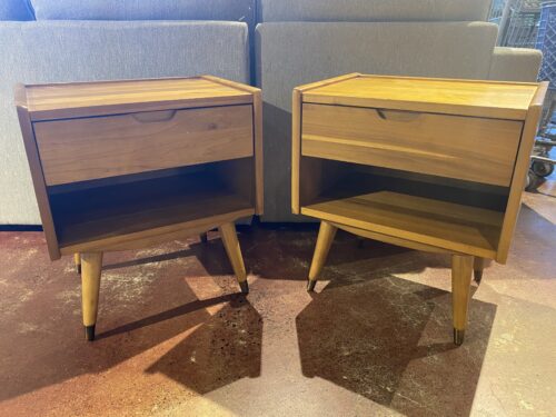SCANDINAVIAM DESIGNS MCM Bolig Nightstand ( Set Of 2 )