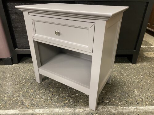 HOME MERIDIAN Sanibel Grey Open Nightstand