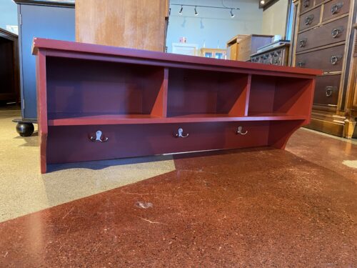 POTTERY BARN Samantha Shelf in Red