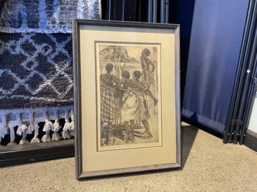 "Dancing Samburu Warriors" by Lisbeth Hamlin