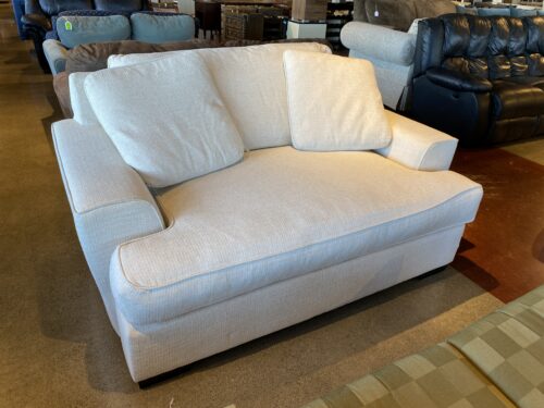 MACY'S  Mercury Orson Loveseat in Sugarshack Ivory
