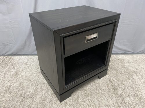ASPENHOME Black 1-Drawer Open Nightstand