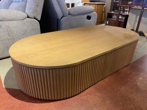 RESTORATION HARDWARE Byron Bright Oak Coffee Table