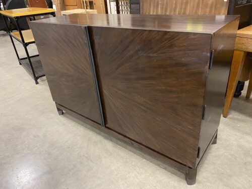 LEGACY CLASSIC Cabinet Style Buffet with Inner Silverware Drawer and Starburst Door Fronts