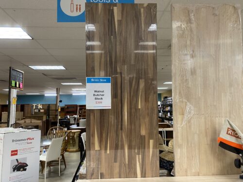 NEW! Walnut Butcher Block Countertop (Bellevue Store)