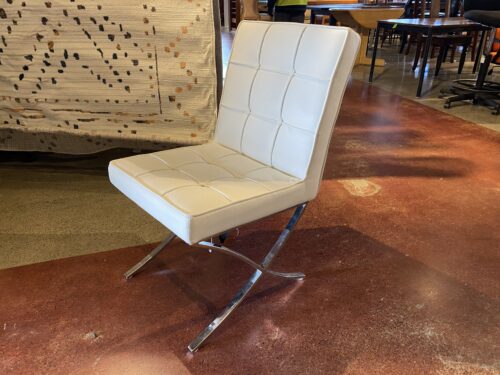 NOBLE HOUSE Harper Modern Bonded Leather Dining Chair