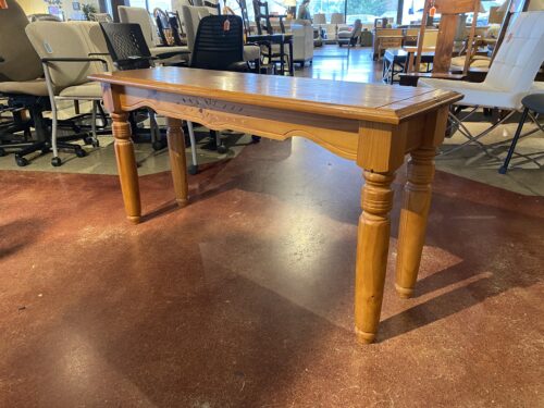 Farmhouse Style Pine Sofa Table