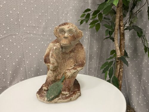 Concrete Rustic Garden Monkey