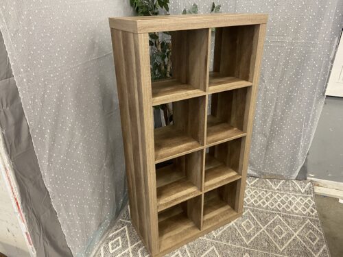 Rustic Wooden 8 Cube Organizer