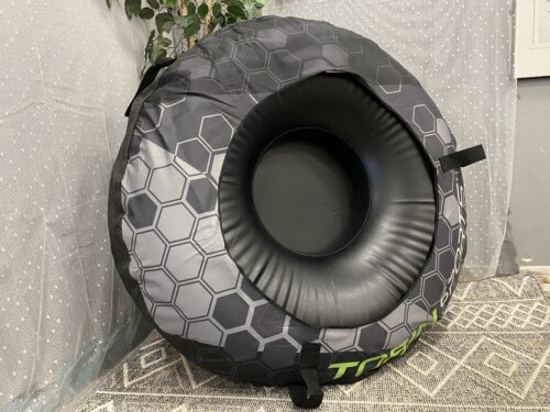 TOBIN SPORTS Single Rider Inflatable Snow Tube with Polar Shield (Box Not Included)
