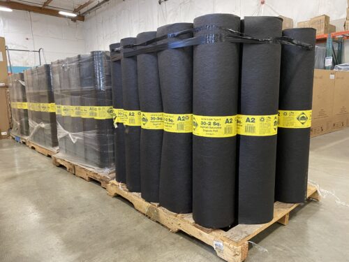 GMC 216 Sq. Ft. Type 2 Roll Asphalt Saturated Organic Felt Roofing Underlayment
